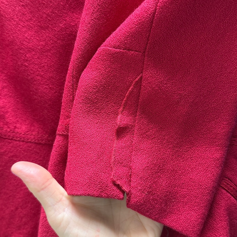 White House Black Market Red Suit Jacket and Skirt - Picture 11 of 14